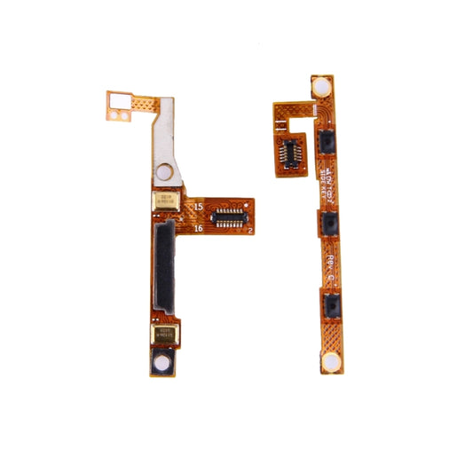 for BlackBerry Classic / Q20 Power Button & Volume Button Flex Cable + Microphone Ribbon Flex Cable by buy2fix