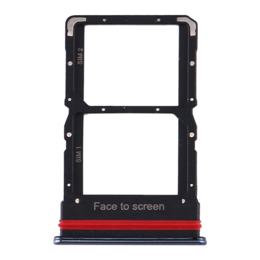 SIM Card Tray + SIM Card Tray for Xiaomi Mi 10 Lite 5G (Black) by buy2fix