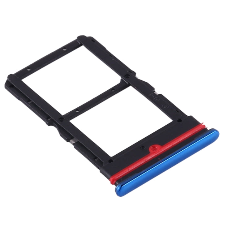 SIM Card Tray + SIM Card Tray for Xiaomi Mi 10 Lite 5G (Blue) by buy2fix