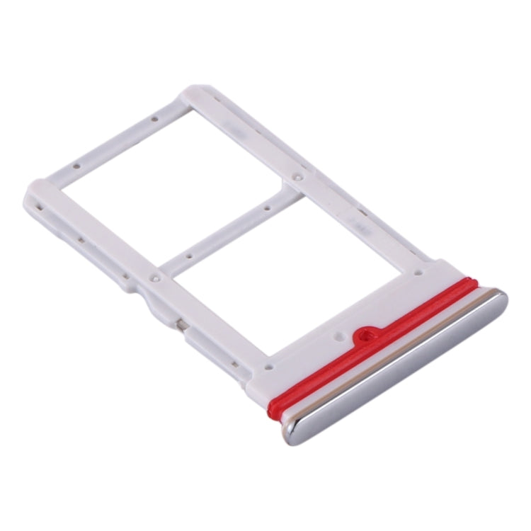 SIM Card Tray + SIM Card Tray for Xiaomi Mi 10 Lite 5G (Silver) by buy2fix