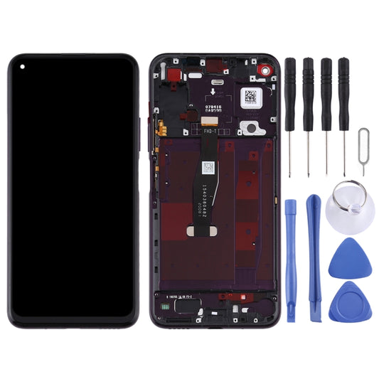 OEM LCD Screen for Huawei Honor 20 Pro Digitizer Full Assembly with Frame(Black) by buy2fix