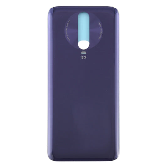 Glass Material Battery Back Cover for Xiaomi Redmi K30 5G(Purple) by buy2fix