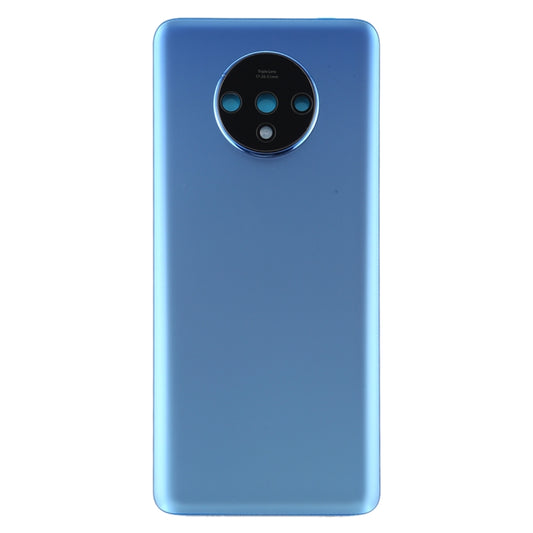 For OnePlus 7T Original Battery Back Cover with Camera Lens Cover (Blue) by buy2fix
