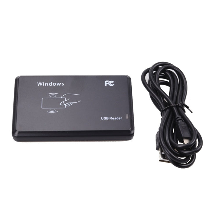 5W USB Interface Inductive Card Reader for IC / ID Card(Black) by buy2fix