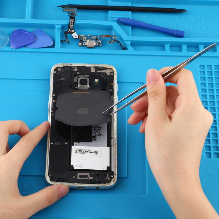 BZ-A2 0.15mm Non-magnetic Stainless Steel Tweezers by QIANLI