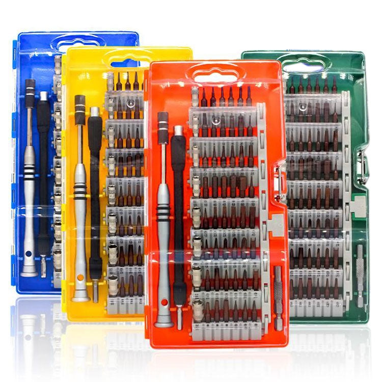 60 in 1 S2 Tool Steel Precision Screwdriver Nutdriver Bit Repair Tools Kit(Orange) by buy2fix