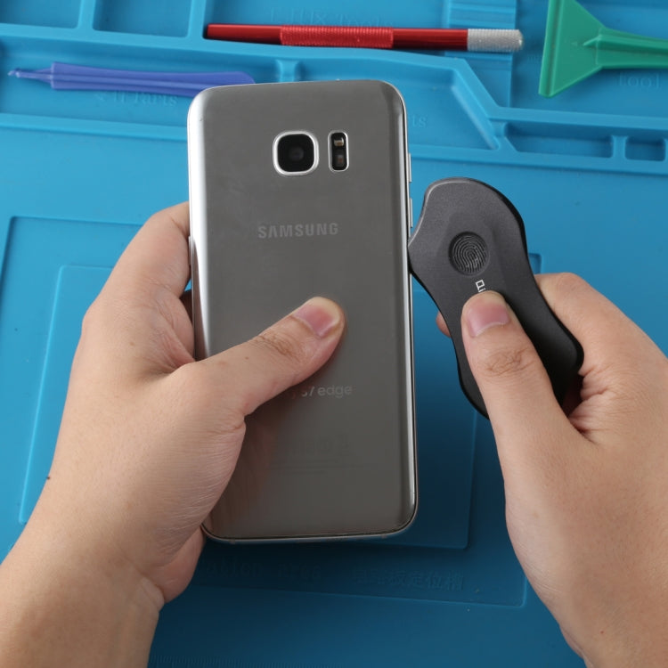 QIANLI i-Pry 1208 Pry Opening Tool Anti-Static Ultra Thin Plastic Disassembling Piece with Round Fingerprint by QIANLI