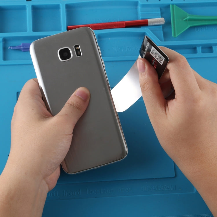 10 PCS QIANLI Ultra Thin Curved Screen Pry Spudger Disassembling Card by QIANLI