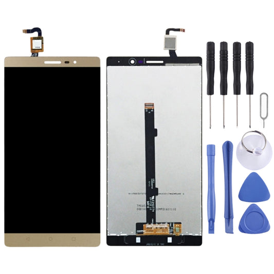 OEM LCD Screen for Lenovo Phab2 PB2-650 PB2-650N PB2-650M PB2-650Y with Digitizer Full Assembly (Gold) by buy2fix