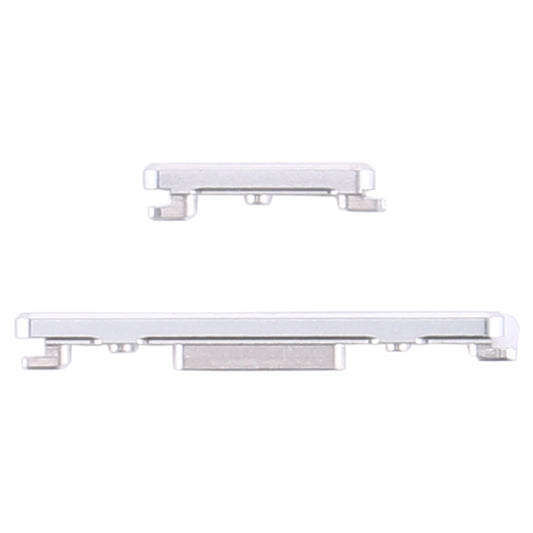 Power Button and Volume Control Button for Huawei P40 (Silver) by buy2fix