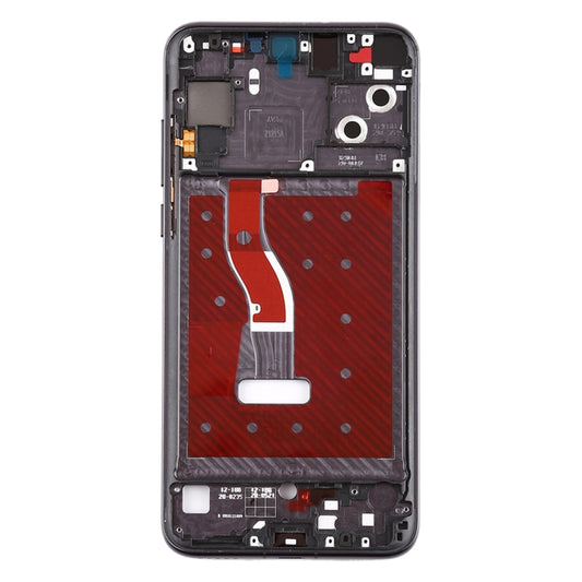 Front Housing LCD Frame Bezel Plate with Side Keys for Huawei Nova 4(Grey) by buy2fix