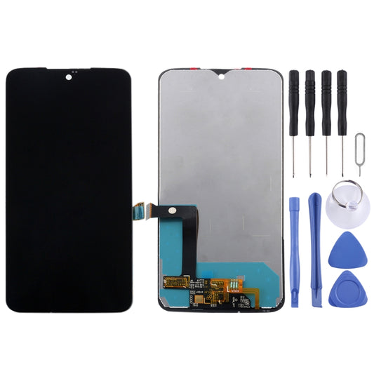 TFT LCD Screen for Motorola Moto G7 with Digitizer Full Assembly (Black) by buy2fix