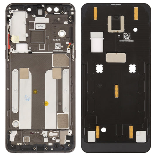 For Xiaomi Mi Mix 3 Middle Frame Bezel Plate with Side Keys(Black) by buy2fix