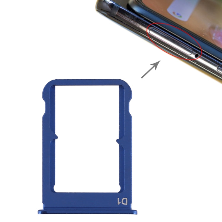 SIM Card Tray + SIM Card Tray for Xiaomi Mi Mix 3 (Blue) by buy2fix