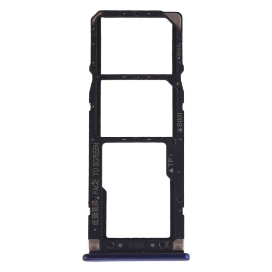 SIM Card Tray + SIM Card Tray + Micro SD Card Tray for Xiaomi Mi Play(Blue) by buy2fix