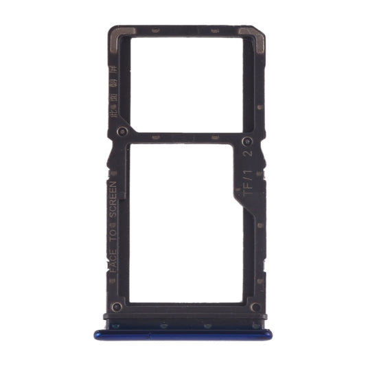 SIM Card Tray + SIM Card Tray / Micro SD Card Tray for Xiaomi Redmi Note 7 / Redmi Note 7 Pro(Blue) by buy2fix