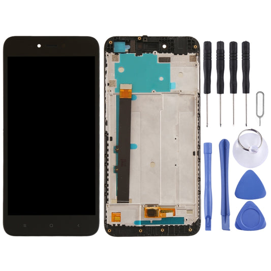 TFT LCD Screen for Xiaomi Redmi Note 5A Digitizer Full Assembly with Frame(Black) by buy2fix