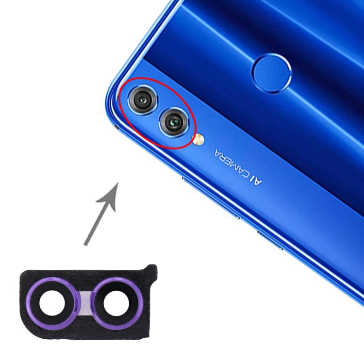 For Huawei Honor 8X Camera Lens Cover (Dark Purple) by buy2fix