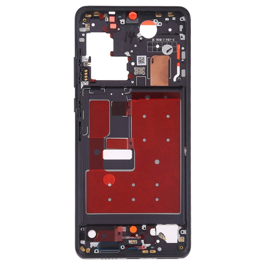 Front Housing LCD Frame Bezel Plate with Side Keys for Huawei P30 Pro(Black) by buy2fix