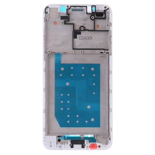 Front Housing LCD Frame Bezel Plate for Huawei Y5 Prime (2018)(White) by buy2fix