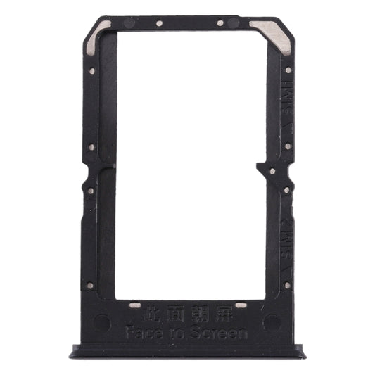 For OPPO Reno3/K7 5G/Find X2 Lite SIM Card Tray + SIM Card Tray(Black) by buy2fix