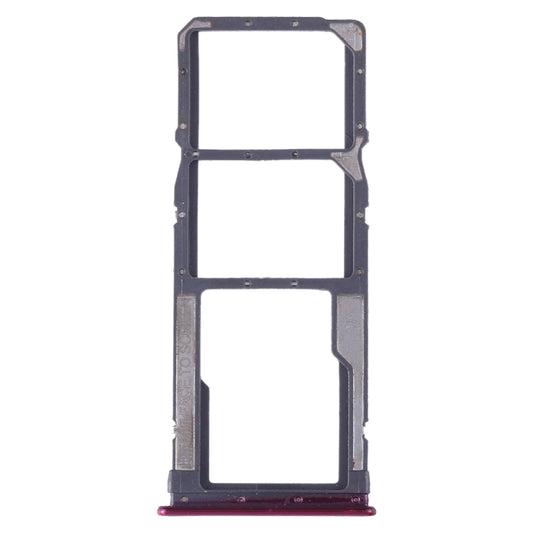 SIM Card Tray + SIM Card Tray + Micro SD Card for Xiaomi Redmi 7 (Magenta) by buy2fix