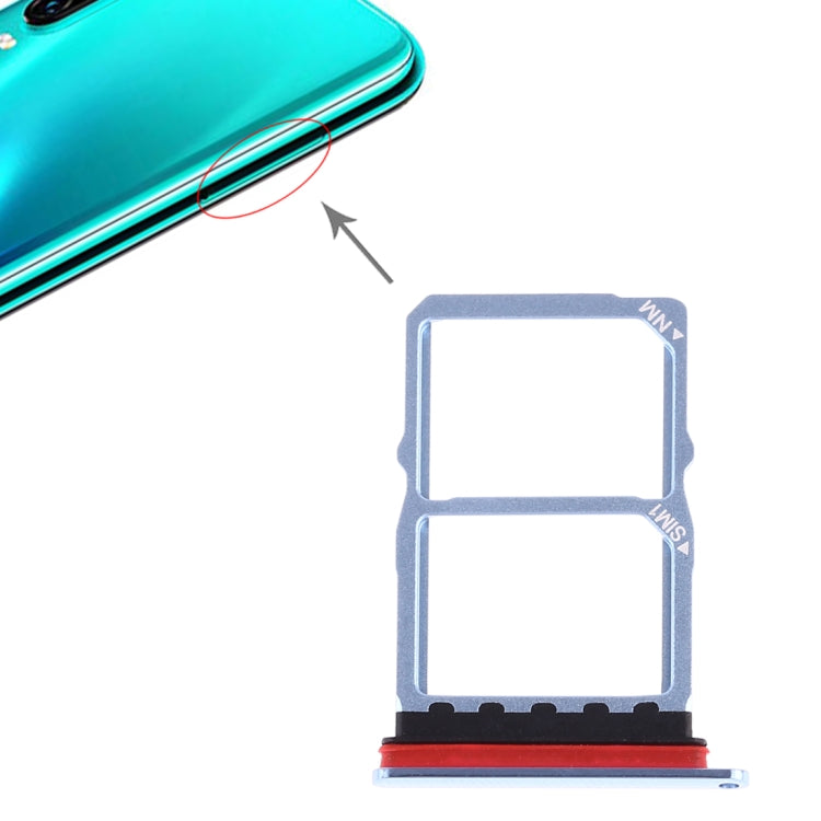 SIM Card Tray + SIM Card Tray for Huawei P30(Baby Blue) by buy2fix