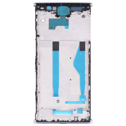 Front Housing LCD Frame Bezel for Sony Xperia XA2 Plus(Silver) by buy2fix