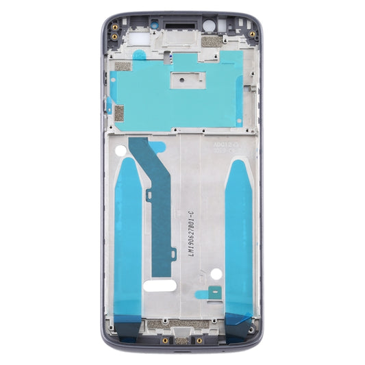 Front Housing LCD Frame Bezel for Motorola Moto E5(Grey) by buy2fix
