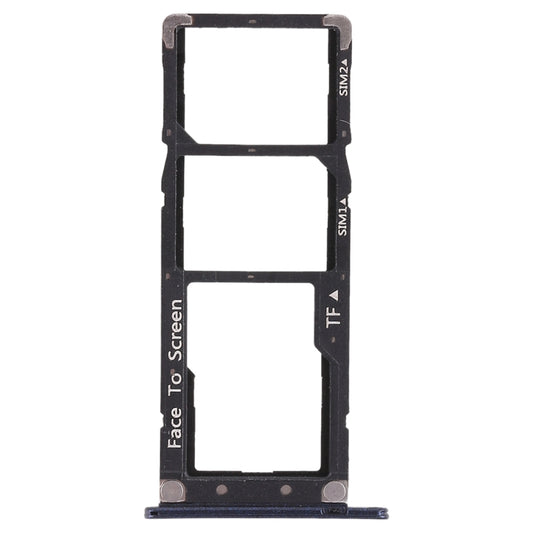2 SIM Card Tray + Micro SD Card Tray for Asus ZenFone 4 Max ZC520KL(Blue) by buy2fix