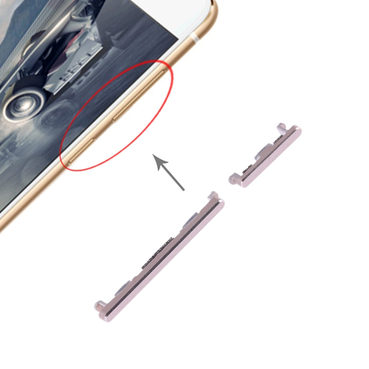 For Vivo X7 Plus Side Keys (Gold) by buy2fix