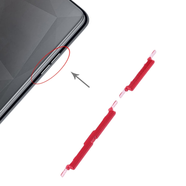 For OPPO A3 Side Keys(Red) by buy2fix