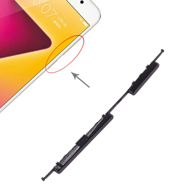 For Vivo Y6 Side Keys 7(Black) by buy2fix