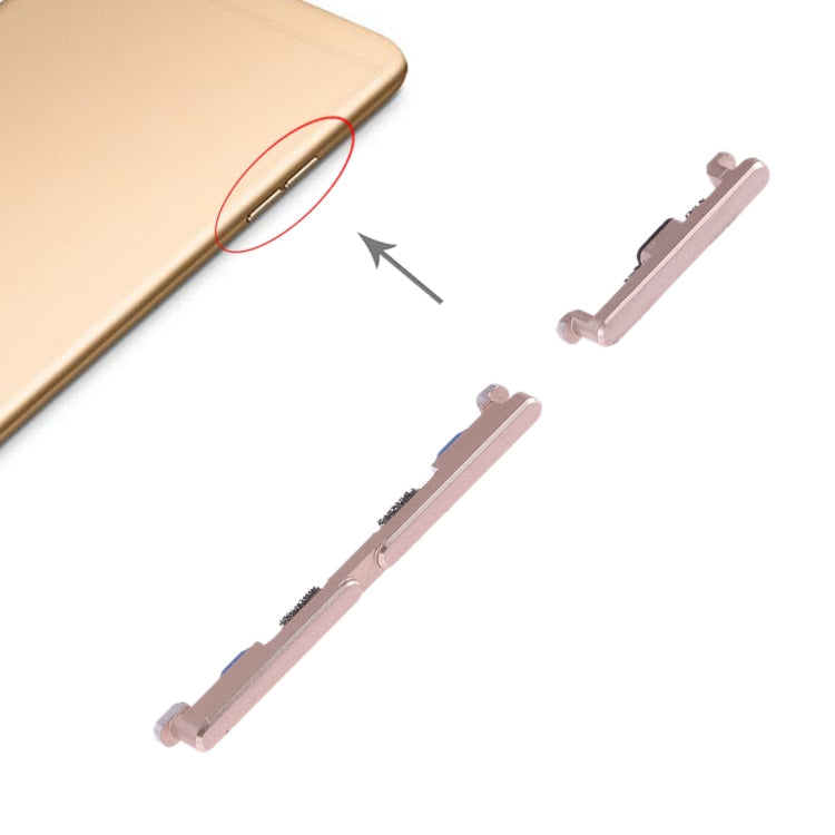 For OPPO R9 Plus Side Keys(Gold) by buy2fix