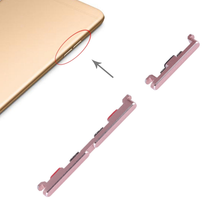 For OPPO R9 Plus Side Keys(Rose Gold) by buy2fix