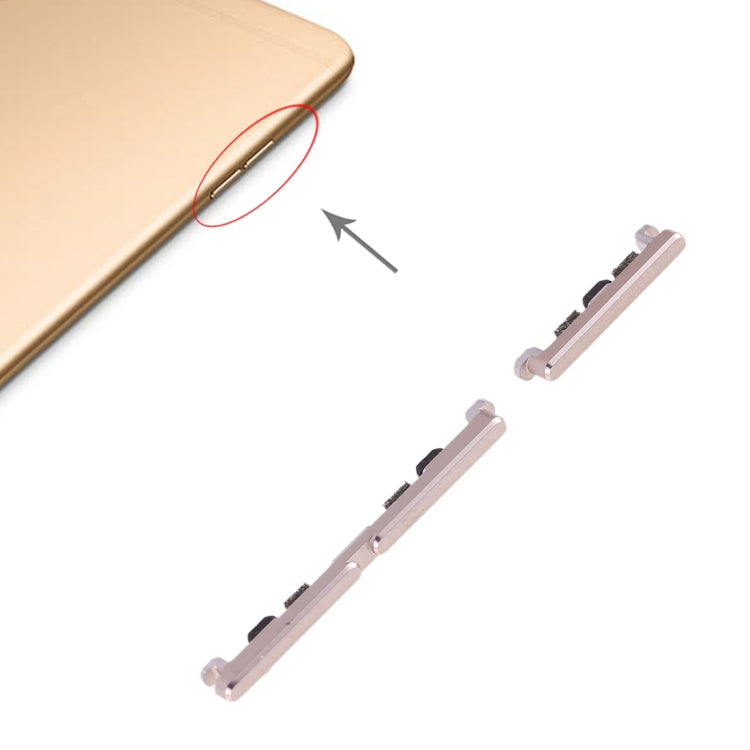For OPPO R11 Plus Side Keys(Gold) by buy2fix