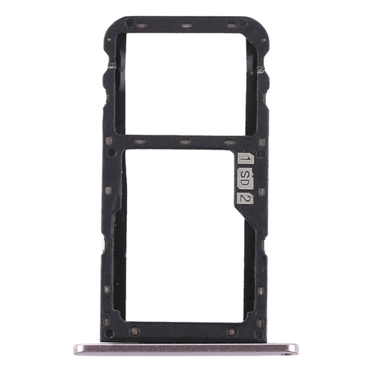 SIM Card Tray + SIM Card Tray / Micro SD Card Tray for Asus Zenfone 5 ZE620KL(Silver) by buy2fix