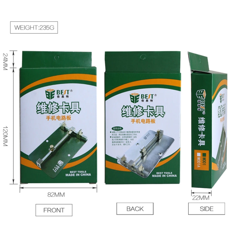 BEST- 001 Stainless Steel Circuit Boards Repair Tool Cell Phone PCB Repair Holder Fixtures by BEST