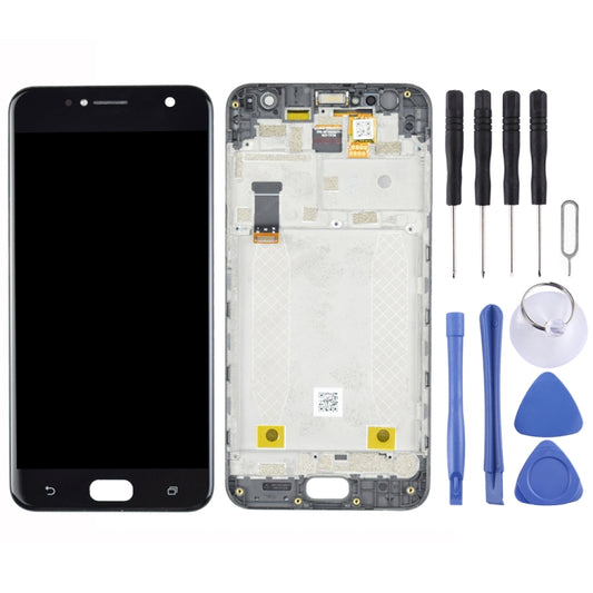 OEM LCD Screen for Asus Zenfone 4 Selfie ZB553KL X00LD X00LDA Digitizer Full Assembly with Frame(Black) by buy2fix