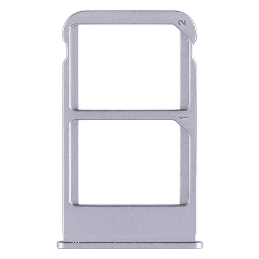 For Meizu 16 Plus SIM Card Tray + SIM Card Tray (Silver) by buy2fix