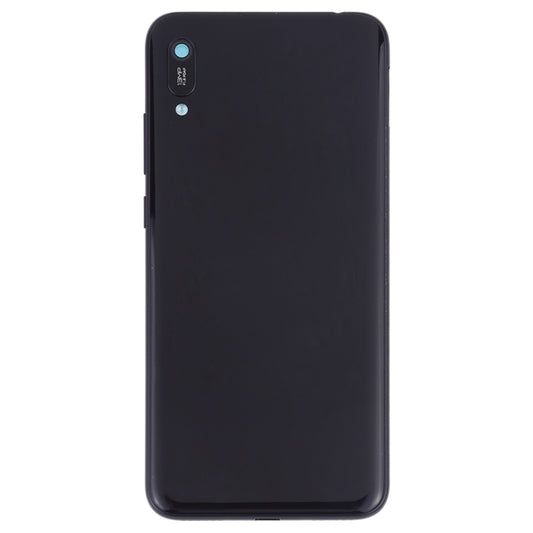 Battery Back Cover with Camera Lens & Side Keys for Huawei Y6 (2019)(Black) by buy2fix