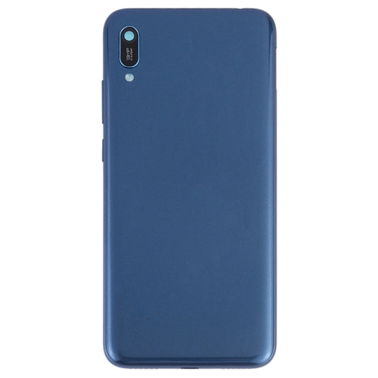 Battery Back Cover with Camera Lens & Side Keys for Huawei Y6 (2019)(Blue) by buy2fix