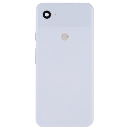 Battery Back Cover with Camera Lens & Side Keys for Google Pixel 3a XL(White) by buy2fix