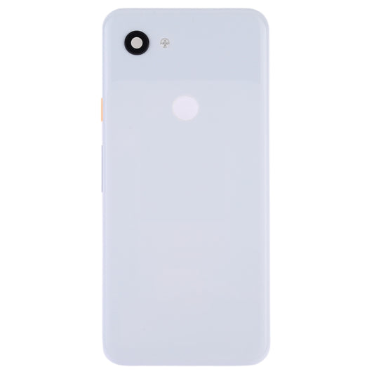 Battery Back Cover with Camera Lens & Side Keys for Google Pixel 3a(White) by buy2fix