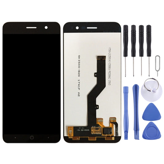OEM LCD Screen for ZTE Blade A520 with Digitizer Full Assembly (Black) by buy2fix