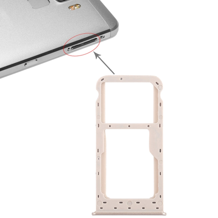 SIM Card Tray for Huawei Honor 7S (Gold) by buy2fix