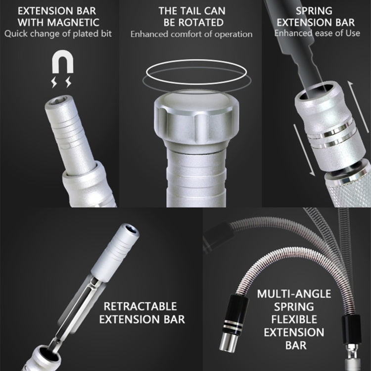 JAKEMY JM-8166 61 in 1 Screwdriver kits Repair Hand Tools Kit by JIAFA