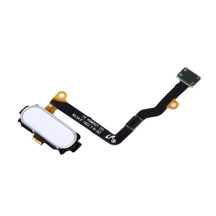For Galaxy C5 / C5000 Home Button(White) by buy2fix