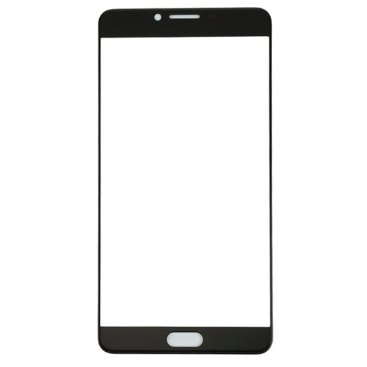 For Samsung Galaxy C9 Pro / C900 10pcs Front Screen Outer Glass Lens (Black) by buy2fix