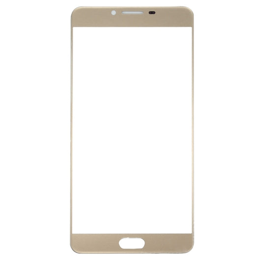 For Samsung Galaxy C9 Pro / C900 10pcs Front Screen Outer Glass Lens (Gold) by buy2fix